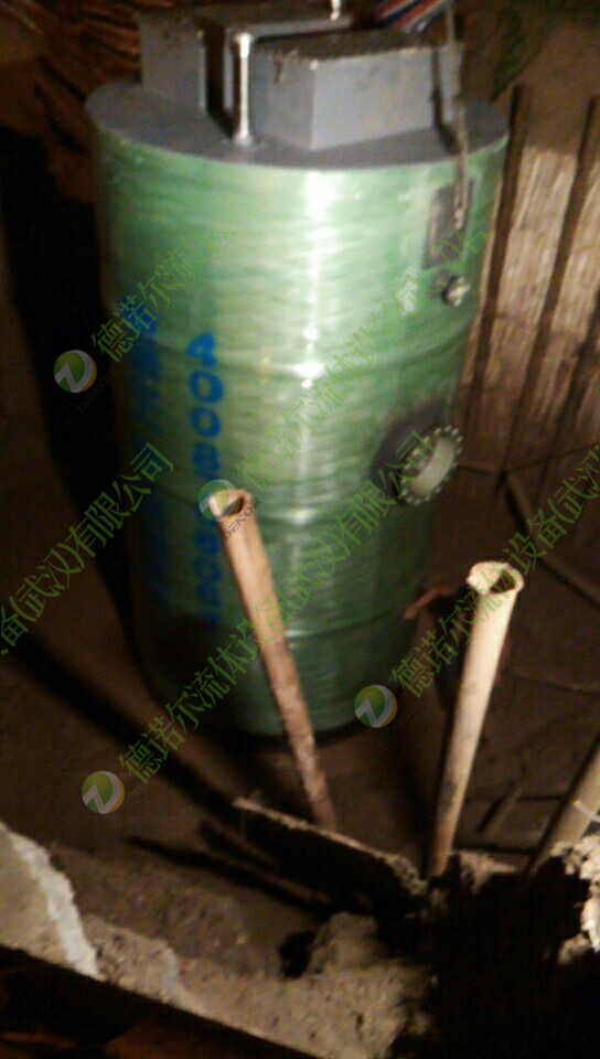 安徽玻璃鋼一體化預(yù)制泵站項目