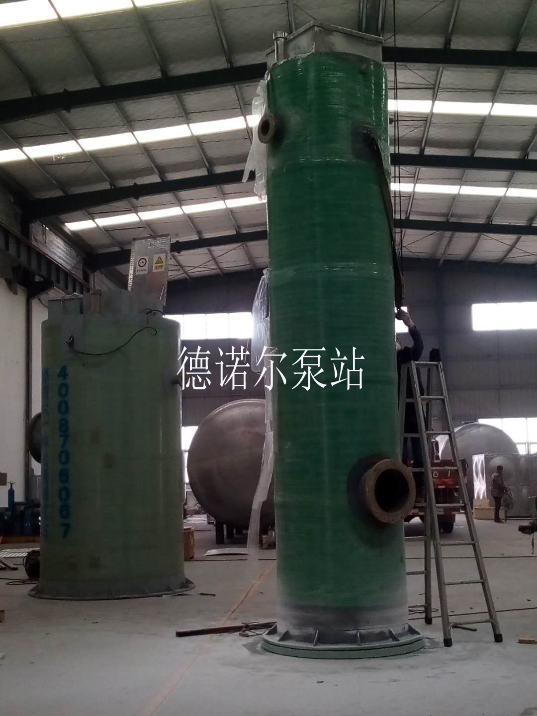 歐源一體化預制泵站安裝圖