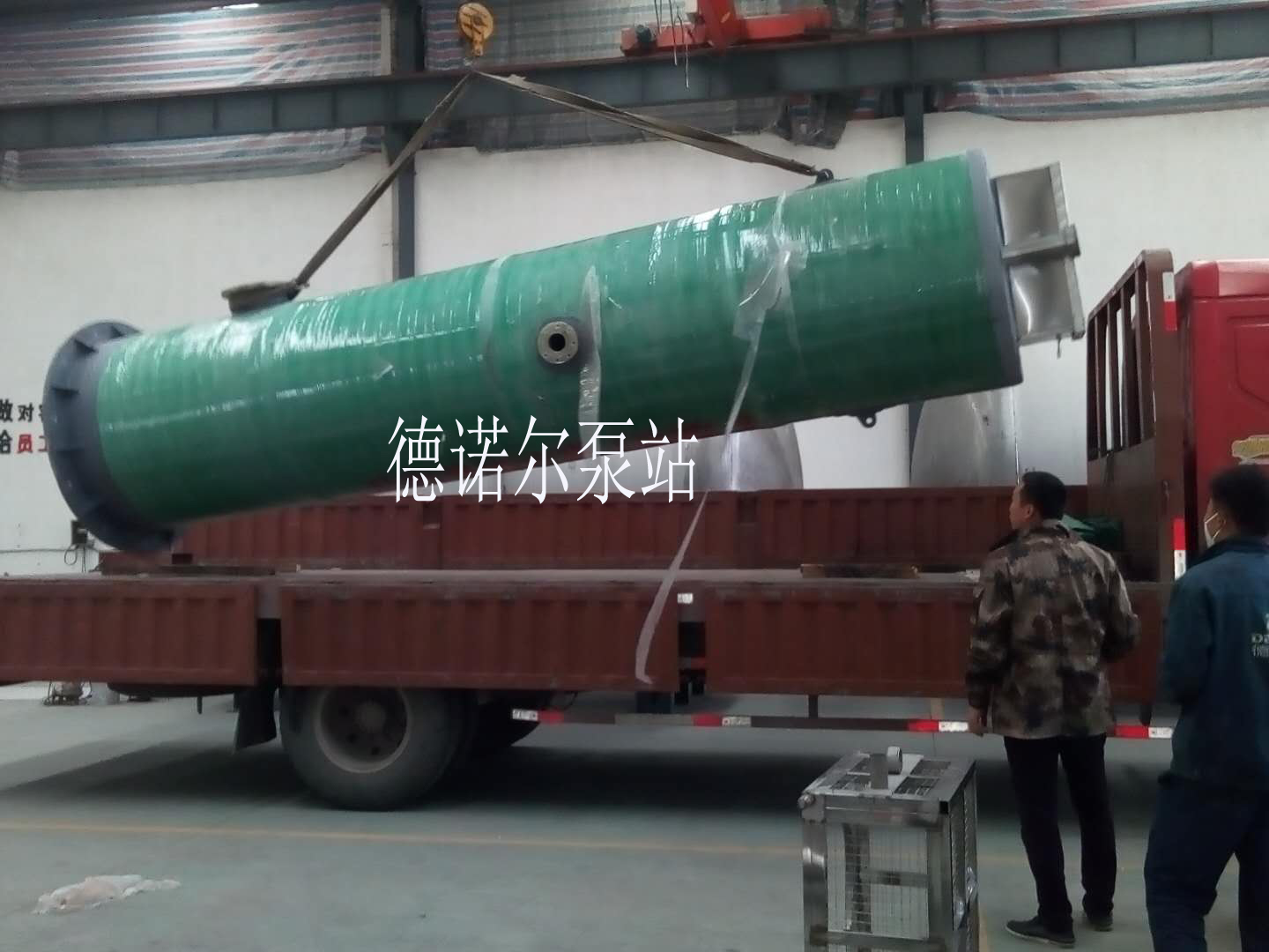 歐源一體化預制泵站安裝圖