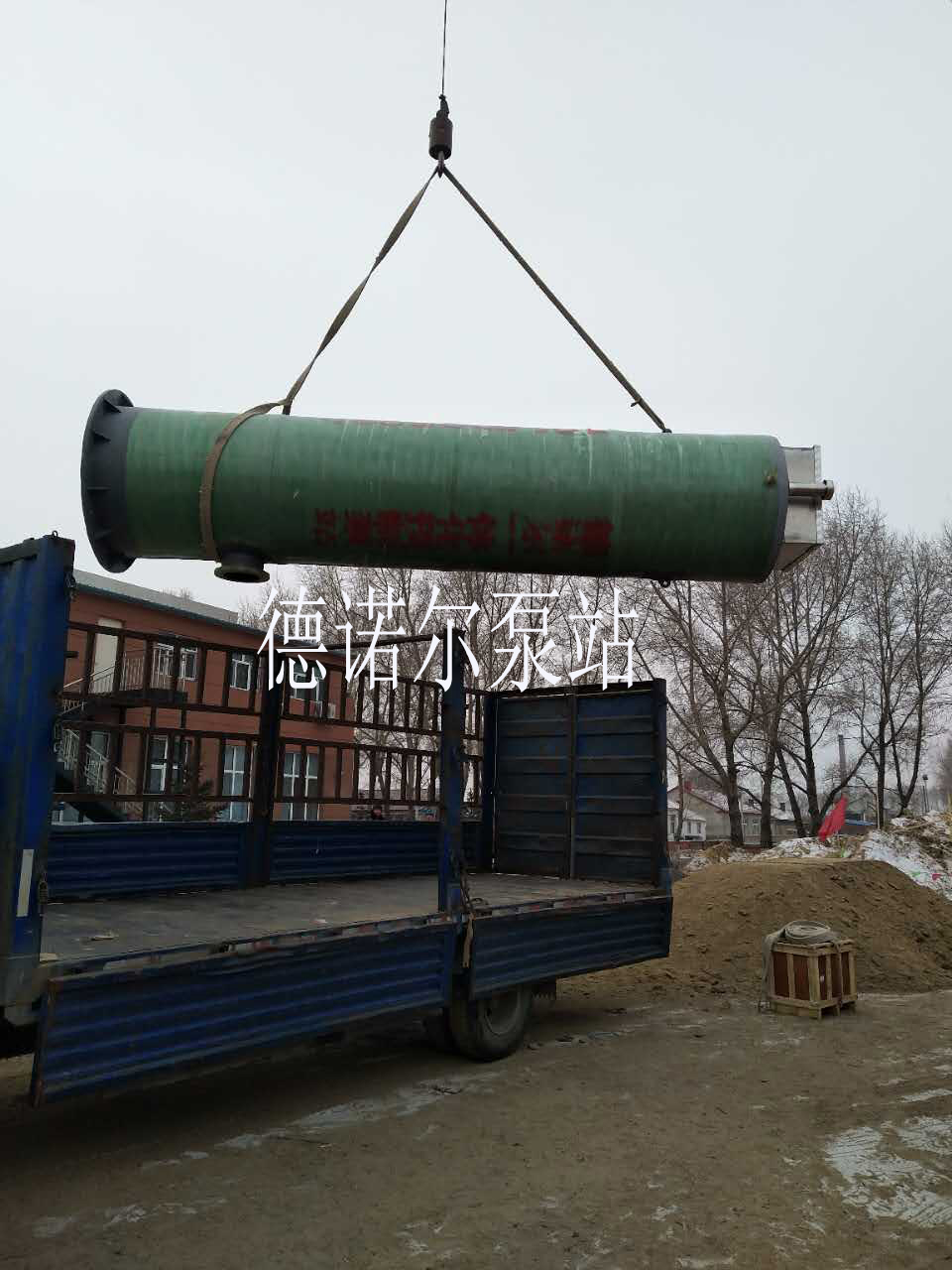 歐源一體化預制泵站安裝圖