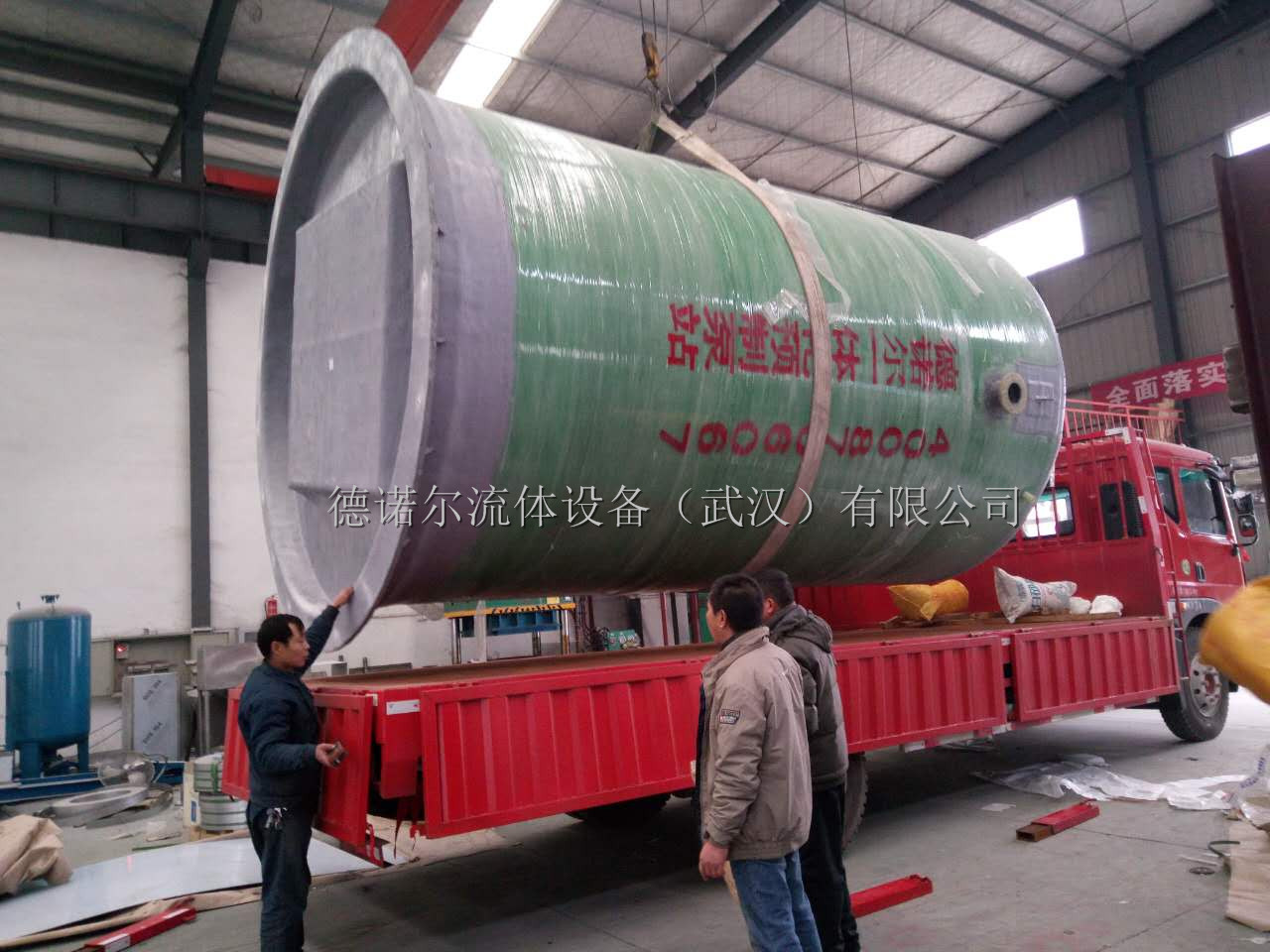 鐘祥舊口鎮(zhèn)一體化預(yù)制泵站