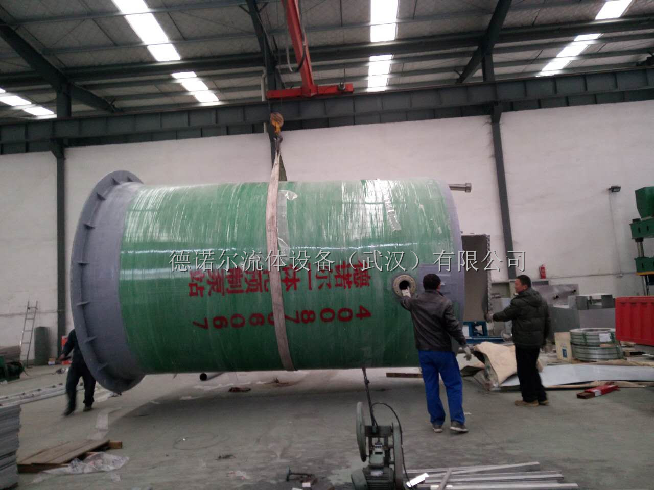 鐘祥舊口鎮(zhèn)一體化預(yù)制泵站