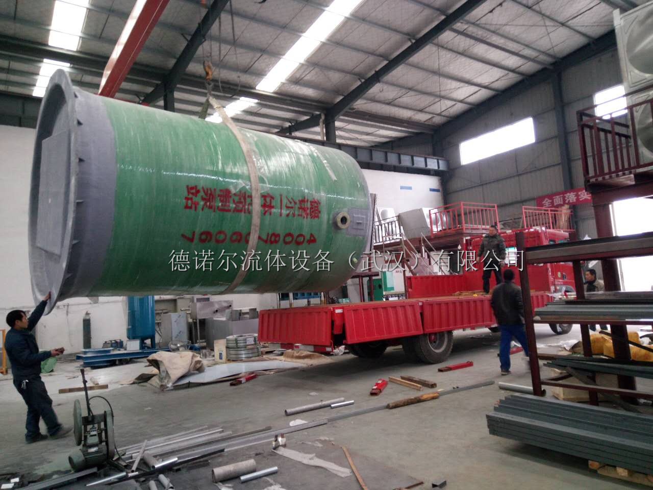 鐘祥舊口鎮(zhèn)一體化預(yù)制泵站