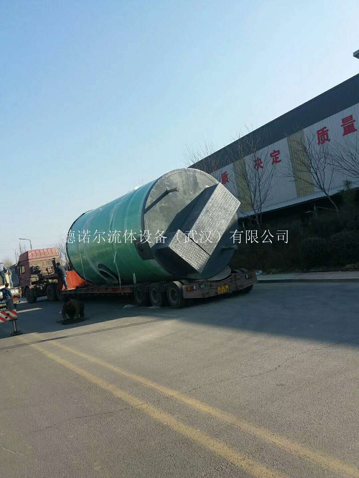 壽陽一體化污水提升泵站送貨圖 壽陽一體化污水提升泵站送貨圖