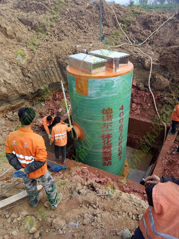 江西大廈一體化泵站