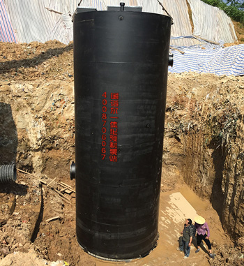 不銹鋼一體化預(yù)制泵站 不銹鋼一體化預(yù)制泵站