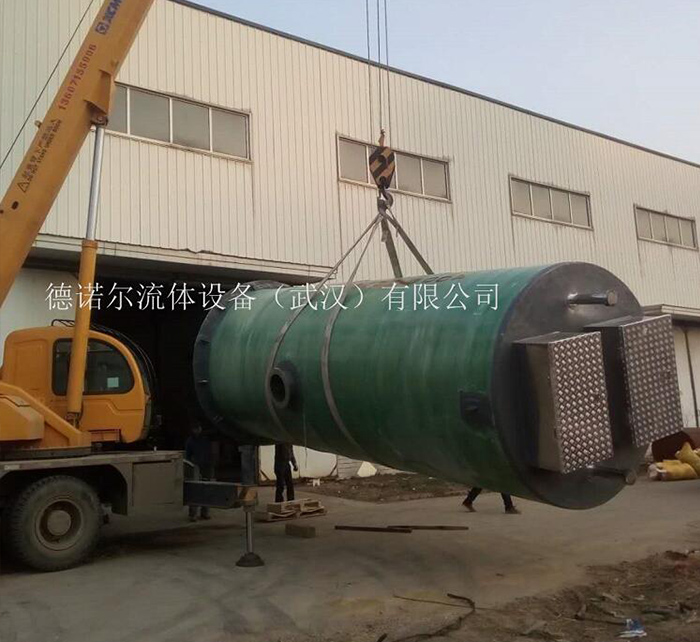 智能玻璃鋼一體化泵站