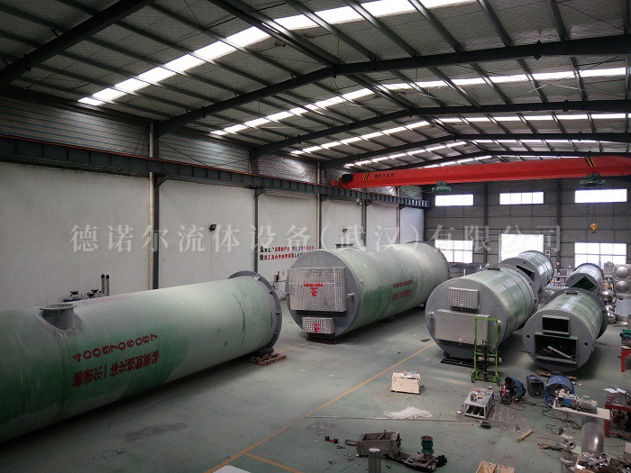 地下污水一體化提升泵站 地下污水一體化提升泵站