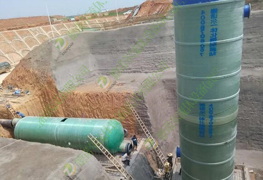 天河機場玻璃鋼一體化預制泵站 天河機場玻璃鋼一體化預制泵站