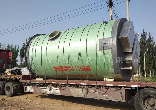 福建南安GRP一體化預制泵站項目案例 福建南安GRP一體化預制泵站項目案例